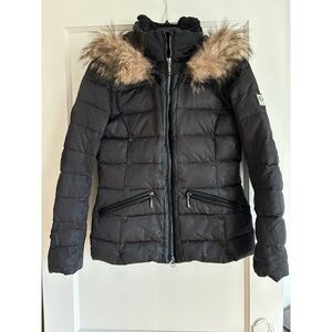 Fur Hood Descente Puffer Ski Jacket